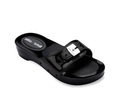 Melissa X Scholl Pescura Platform Slide Sandal In Black