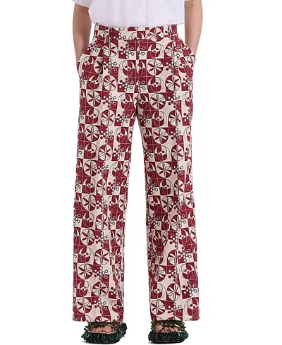 La Doublej Loose Pants In Multi