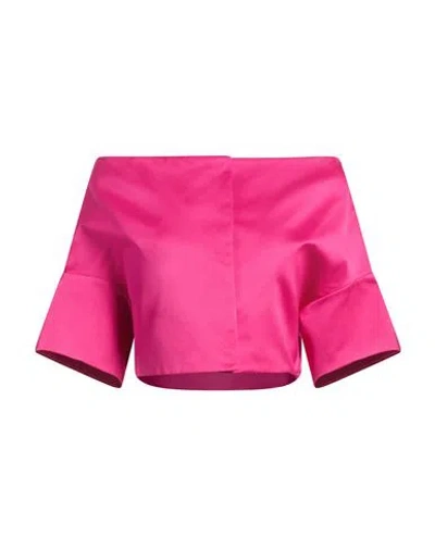P.a.r.o.s.h P. A.r. O.s. H. Woman Jacket Fuchsia Size S Polyester In Pink