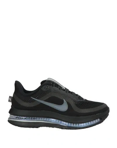 Nike Woman Sneakers Black Size 6.5 Textile Fibers