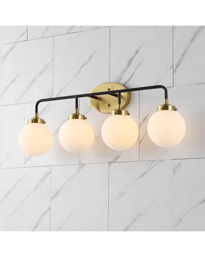 Jonathan Y Caleb Vanity Light In Black