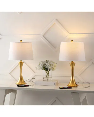 Jonathan Y Bennett Table Lamp In Multi