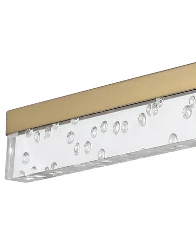 Jonathan Y Mario Led Vanity In Gold