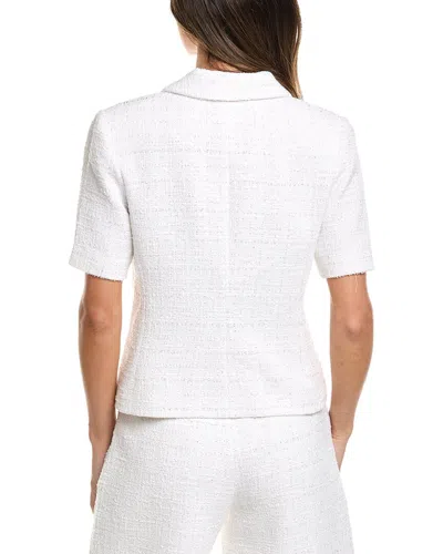 St John St. John Tweed Jacket In White
