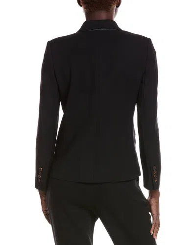 Brunello Cucinelli Double-breasted Wool-blend Jacket In Black