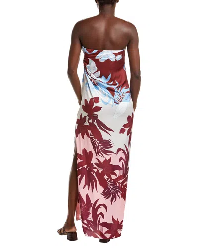 Rococo Sand Off-shoulder Maxi Dress In Pink