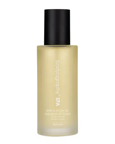 Bodyography Bath & Body Oil In Transparent