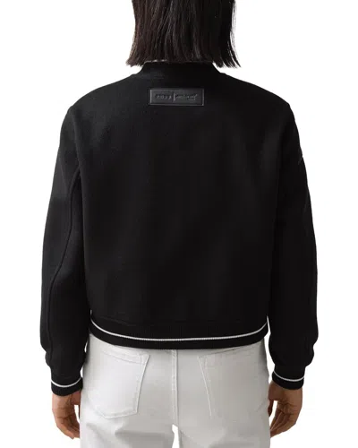 Reiss Blain Wool-blend Bomber Jacket