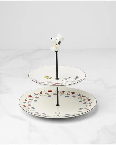 Lenox Chef Snoopy Tiered Server