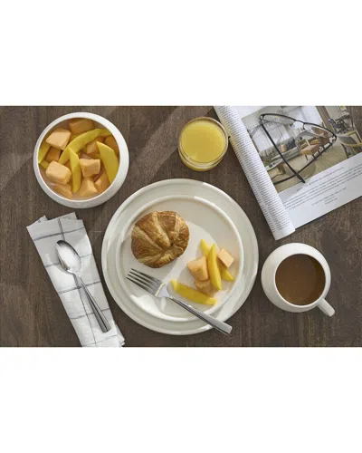 Oneida Quirk 12pc Dinnerware Set In White