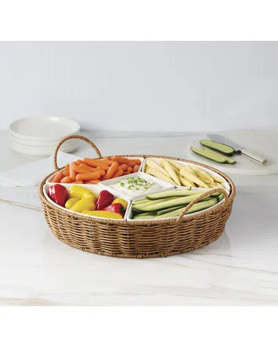 Oneida Willow & White 6pc Serving Set In Multi