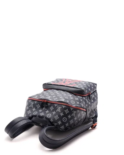 Pre-owned Louis Vuitton Upside Down Monogram Apollo Backpack In Blue