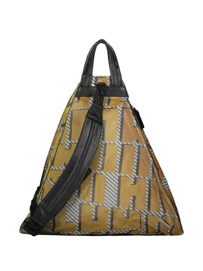 Zegna Logo-print Triangle Belt Bag In Multi