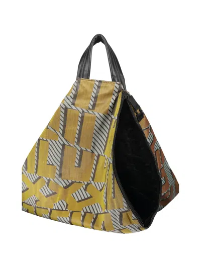 Zegna Logo-print Triangle Belt Bag In Multi