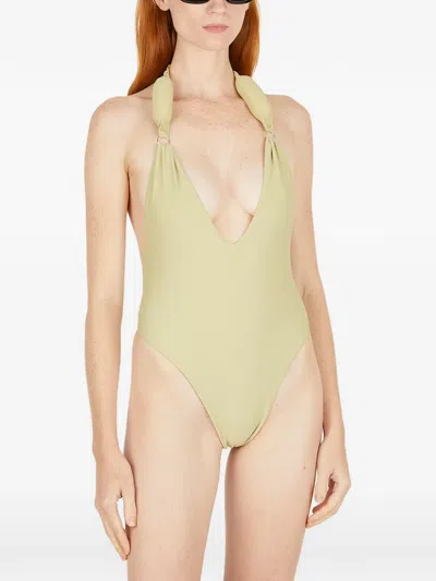Entire Studios Padded Strap One-piece In White