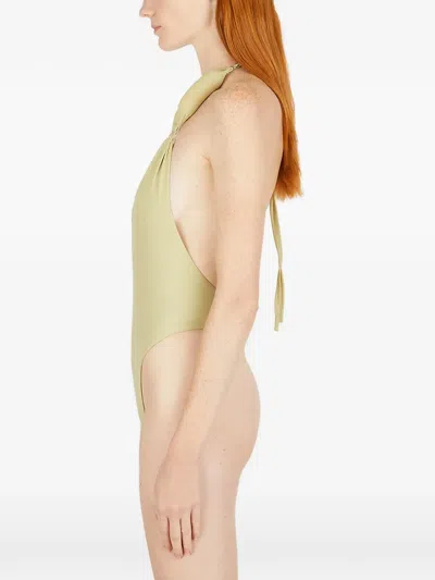 Entire Studios Padded Strap One-piece In White