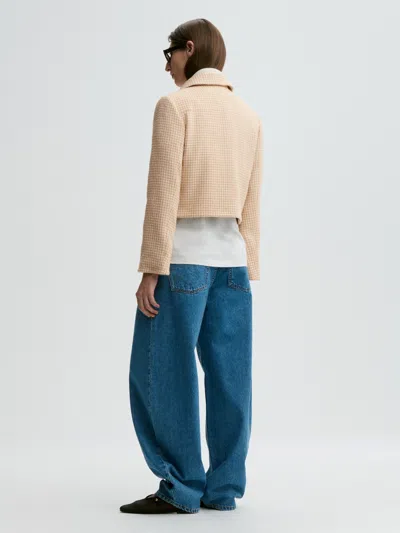 By Malene Birger Annie Houndstooth-pattern Cropped Jacket