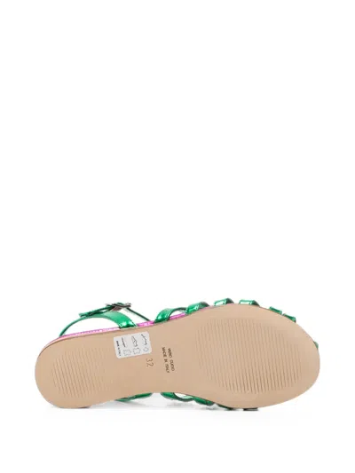 Marni Buckle Sandals In Multi