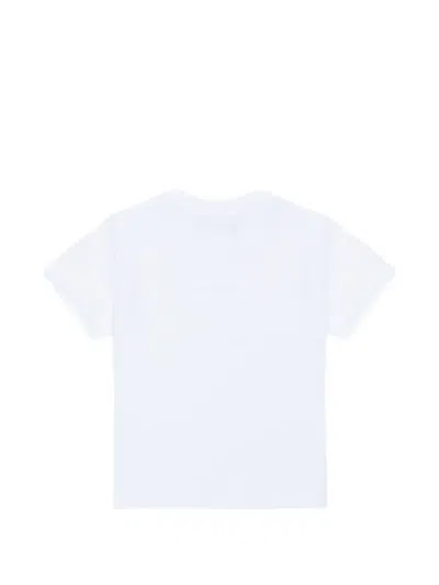 Dsquared2 Logo-print Shoulder-button T-shirt In White