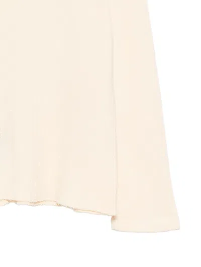 Second / Layer Waffle-knit T-shirt In Neutral