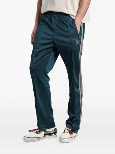 Needles Side-stripe Track Pants In Blue