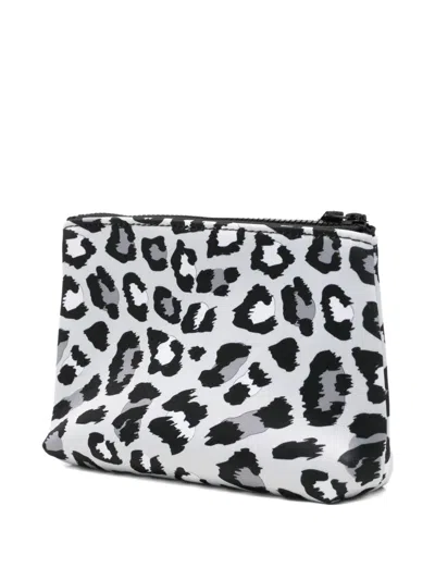 Marc Ellis Buby Leopard-print Clutch Bag In Multi