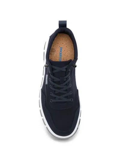 Docksteps Lace-up Pull-tab Sneakers In Blue
