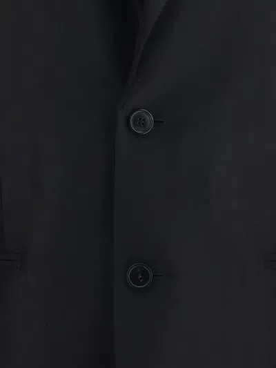 Gucci Fine Silk Faille Jacket In Black