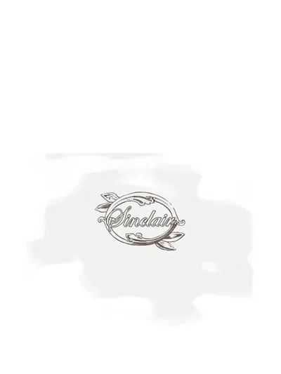 Sinclair Logo-print T-shirt In White