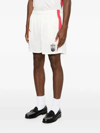 Represent Spike Logo-patch Panelled Shorts In Multi