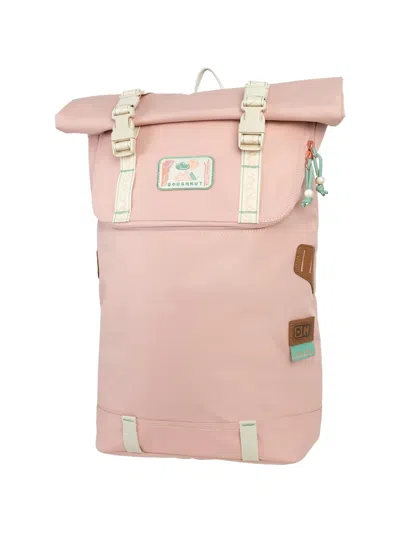 Doughnut Cristopher Dreamwalker Roll-top Backpack In Pink