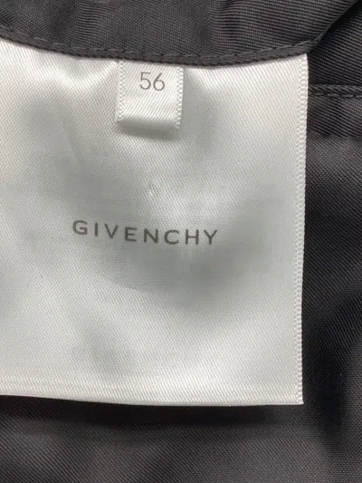 Pre-owned Givenchy 拉链飞行员夹克 In Black