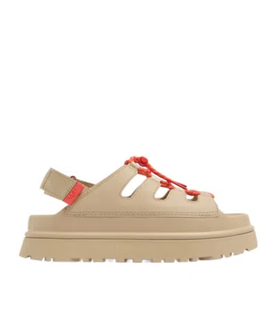 Ugg Goldenglow Toggle Mustard Seed Sandal In Neutral