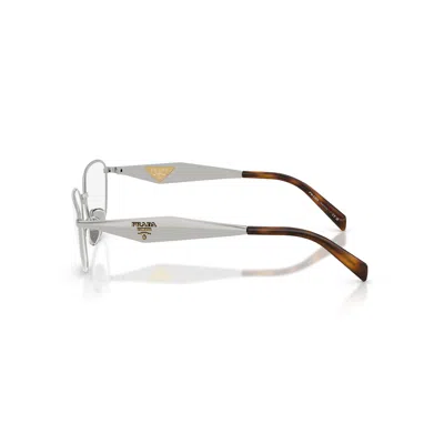 Prada Full Frame Glasses In Gray