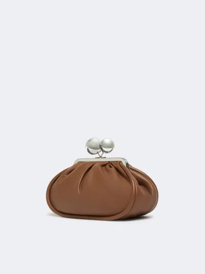Weekend Max Mara Medium-sized Pasticcino Clutch In Brown