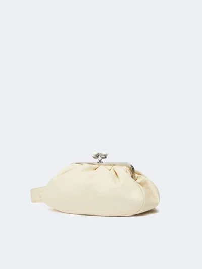 Weekend Max Mara Medium Pasticcino Clutch In Neutral