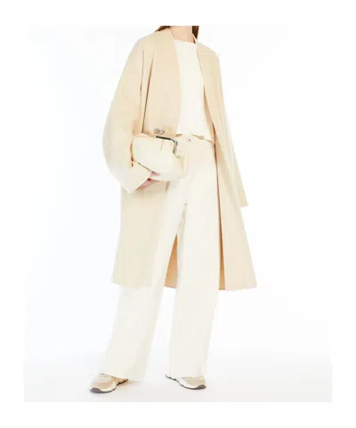 Weekend Max Mara Medium Pasticcino Clutch In Neutral