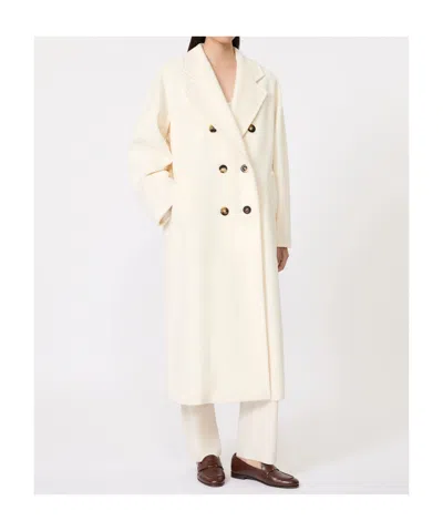 Max Mara 101801 Icon Coat In White