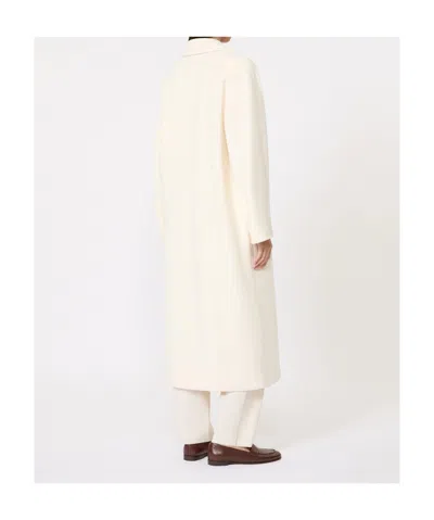 Max Mara 101801 Icon Coat In White