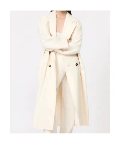 Max Mara 101801 Icon Coat In White
