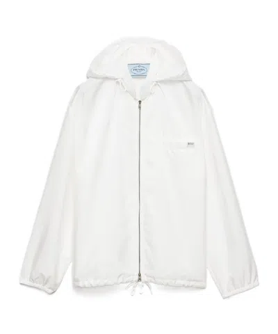 Prada Long-sleeved Casual Jacket In White