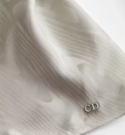 Dior Draped Top In Gray