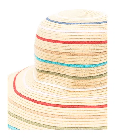 Paul Smith Straw Sun Hat In Multi