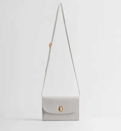 Dior Medaillon Envelope Pouch With Strap In White