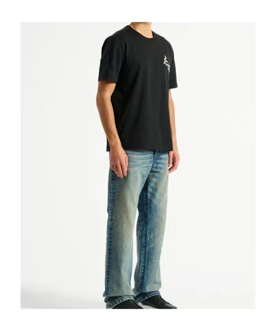 Balmain Insect T-shirt In Black