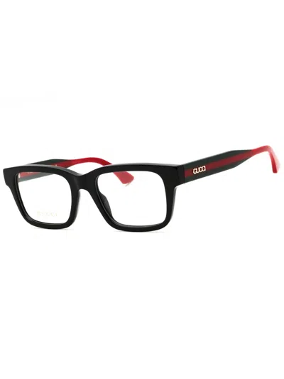 Gucci Demo Rectangular Unisex Eyeglasses Gg1865o 003 50 In Burgundy