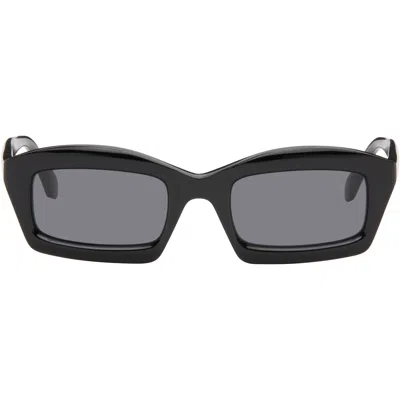Alaïa Rectangular Sunglasses In Black
