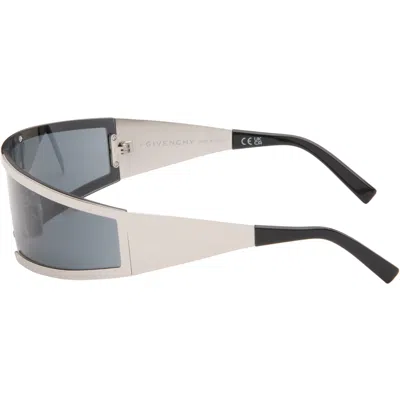 Givenchy Silver Square Sunglasses In White