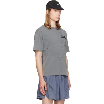 Satisfy Gray Mothtech T-shirt In Gray