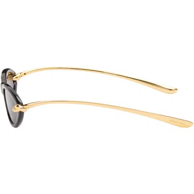 Bottega Veneta Womens Black Bv1390s Cat-eye Acetate Sunglasses In Black
